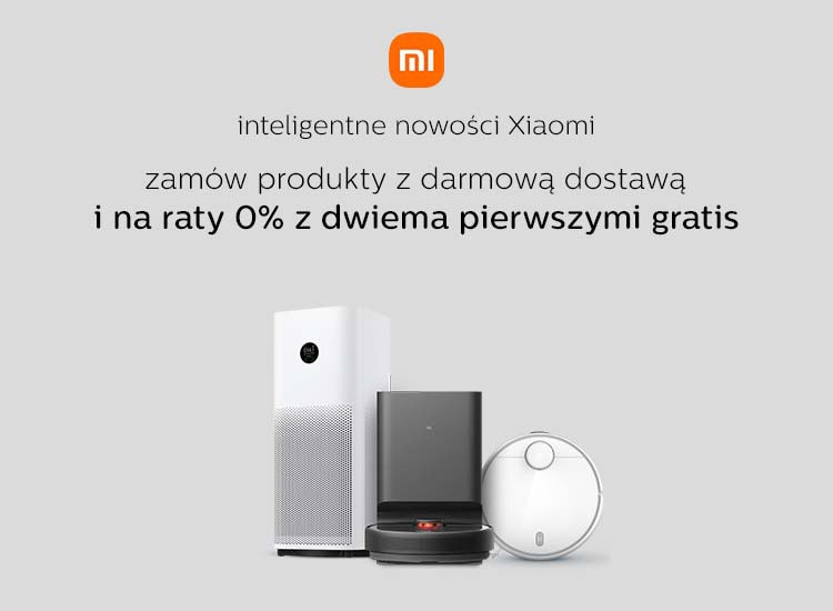 nowości xiaomi darmowa dostawa i raty 0%