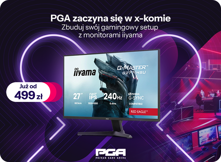 monitory iiyama w x-komie z okazji pga 2026