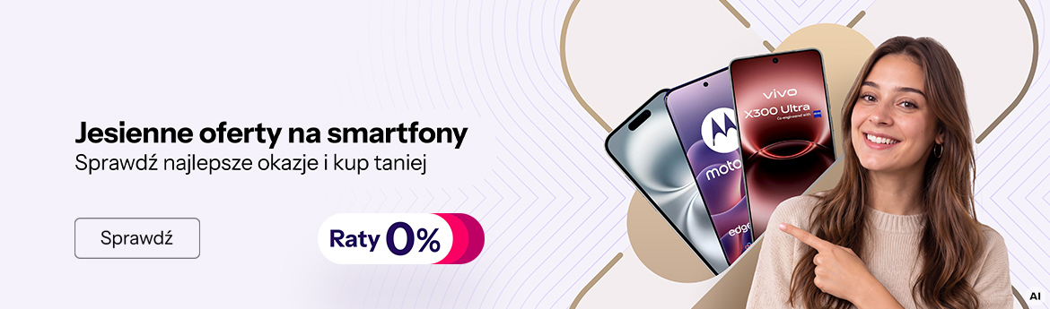 Smartfony w ratach 0% w x-kom – sprawdź