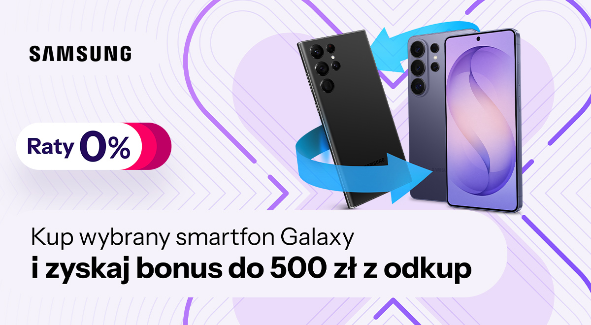 promocja odkupu używanego sprzętu z dodatkowym bonusem od Samsung
