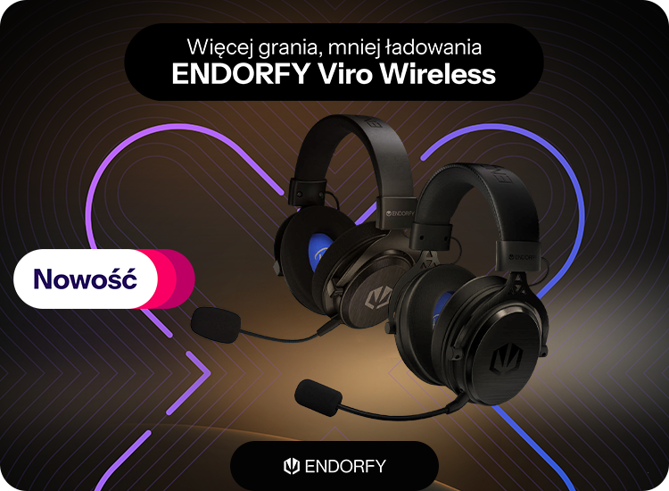 premiera słuchawek endorfy viro wireless