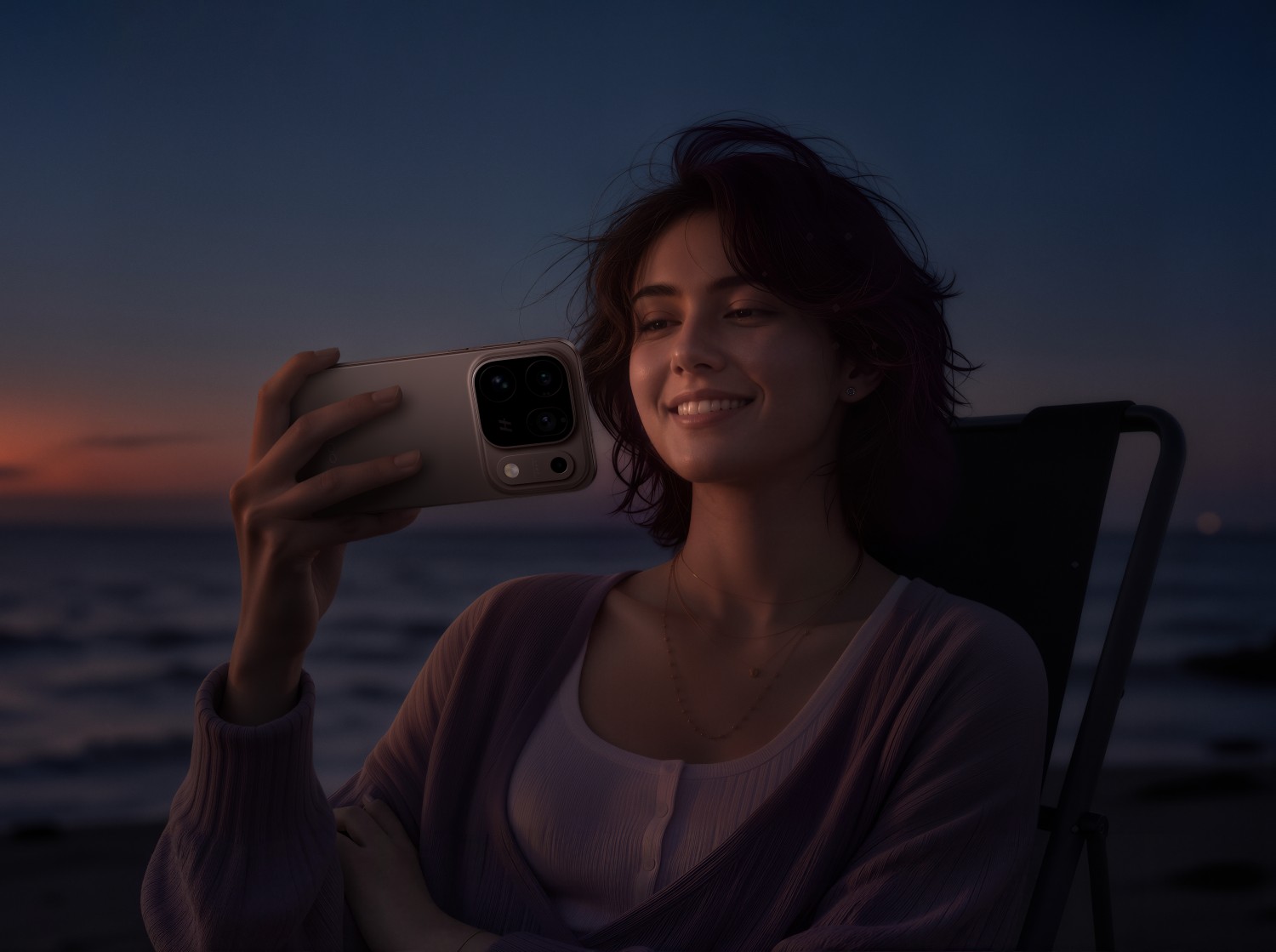 Nagrywanie wideo 4K HDR smartfonem OPPO Find X10 Pro Max o zachodzie słońca