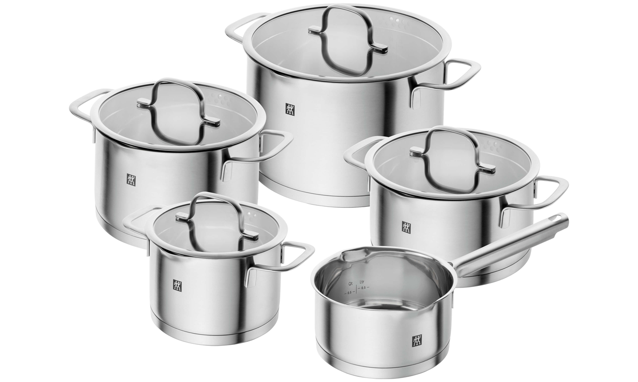 Zwilling TrueFlow - zestaw 5 garnków
