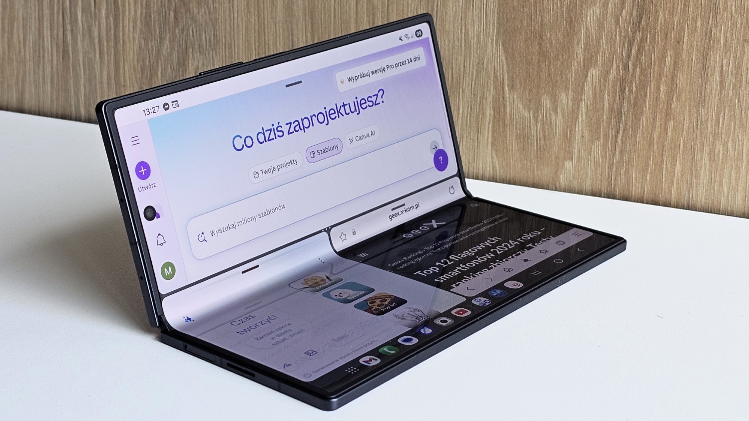 Zawias w Galaxy Z Fold7