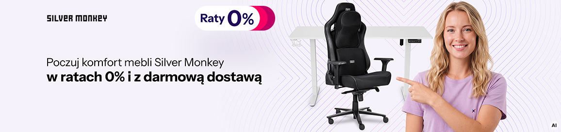 Kup meble silver monkey w ratach 0% i z darmową dostawą.