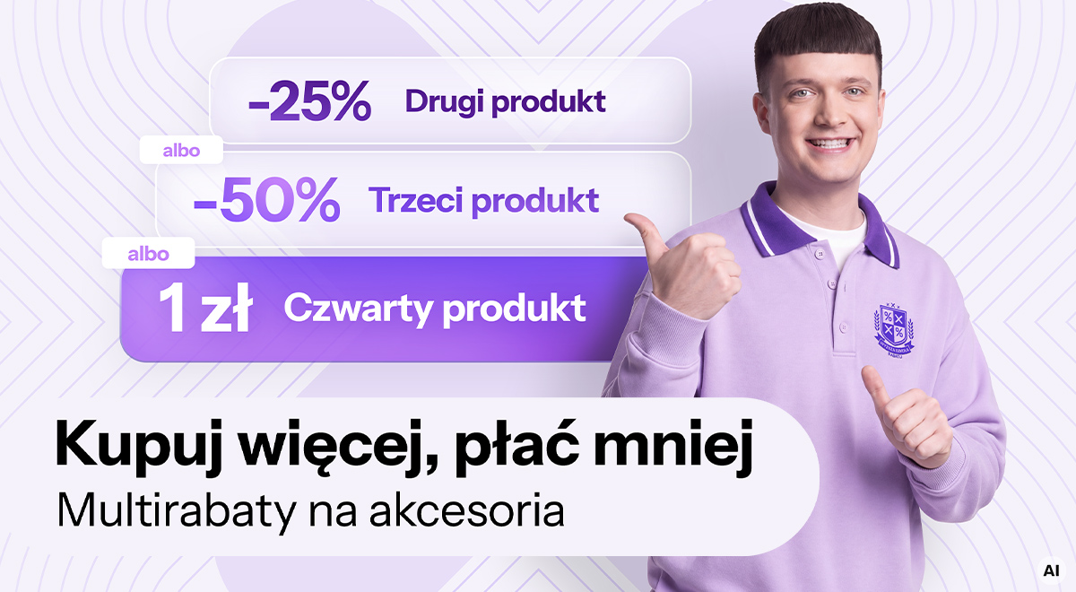 Kupuj więcej, płać mniej  Multirabaty na akcesoria 