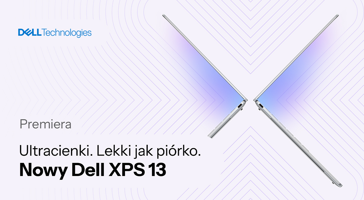 Nowy Dell XPS 13. Ultracienki. Lekki jak piórko.
