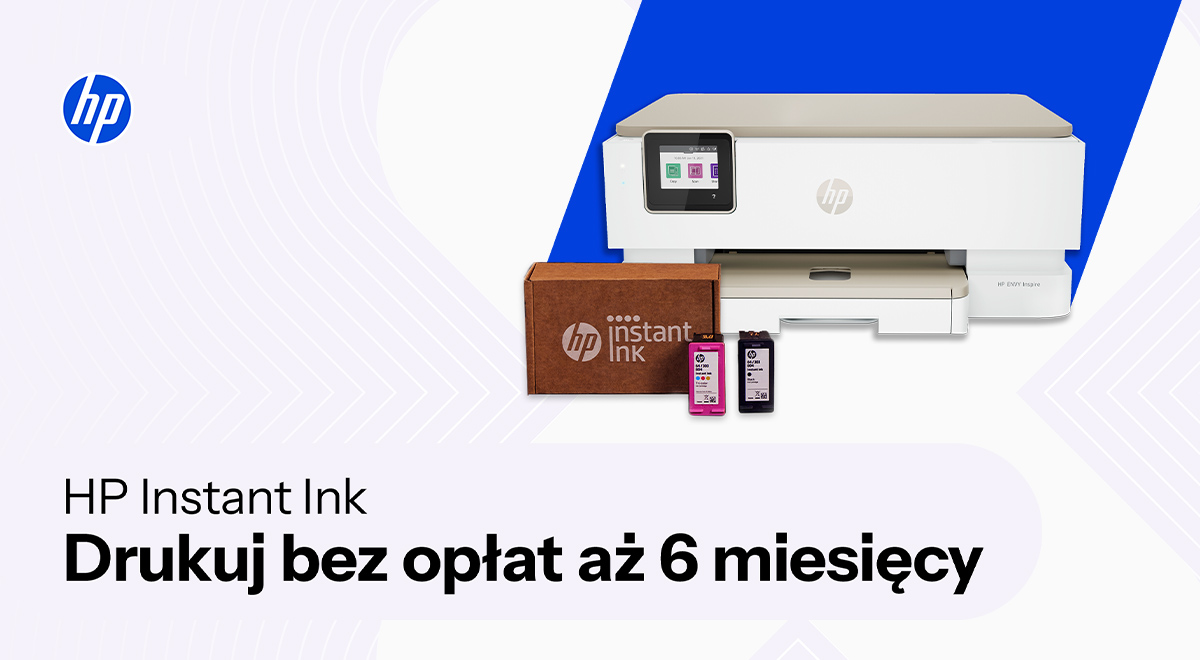 HP Instant Ink na 6 miesięcy gratis