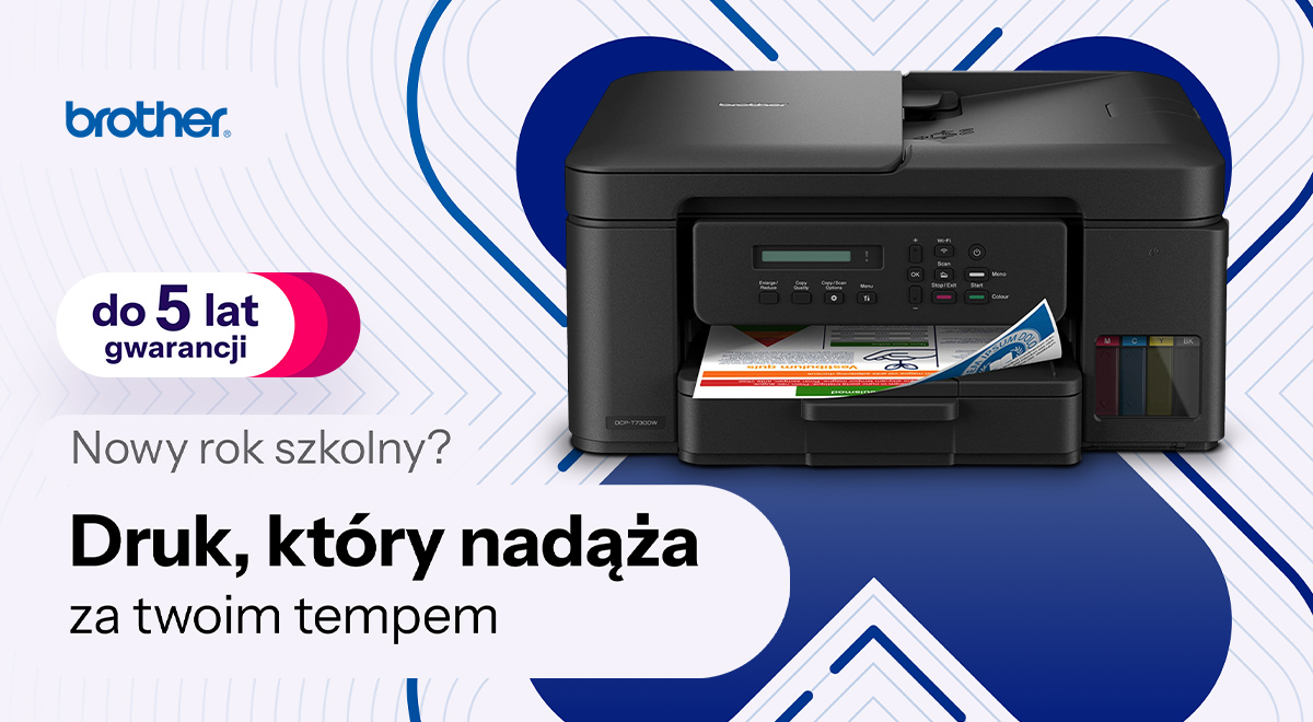 Drukuj z Brother w nowym roku szkolnym 