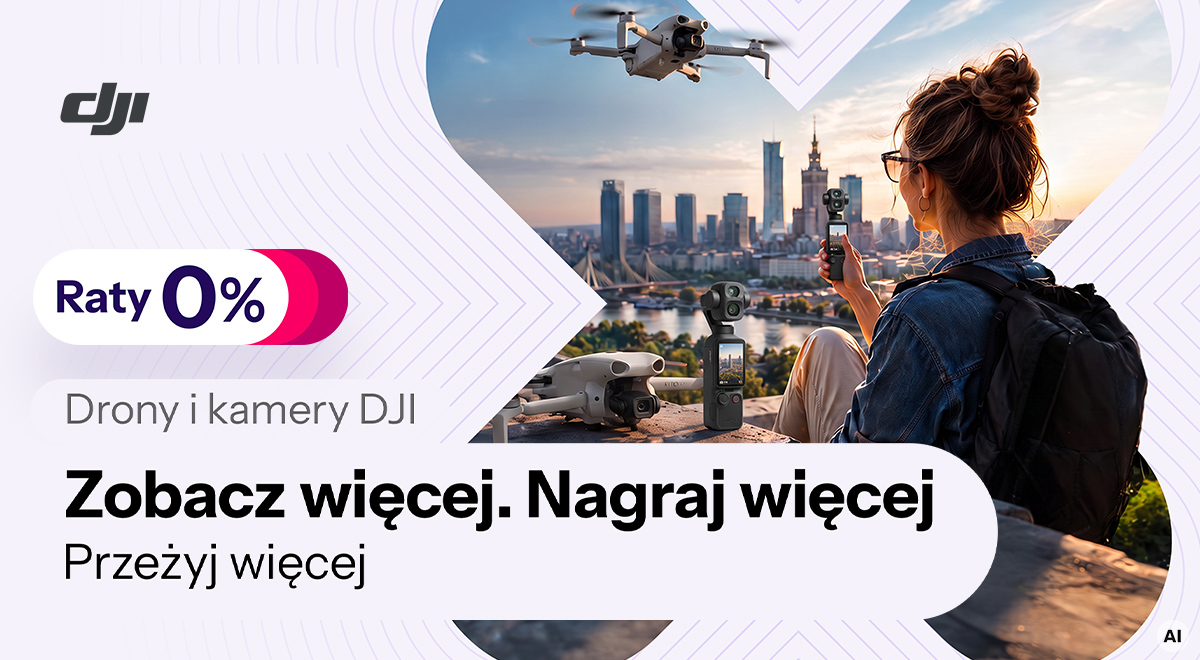 Zobacz więcej i przeżyj więcej z DJI 