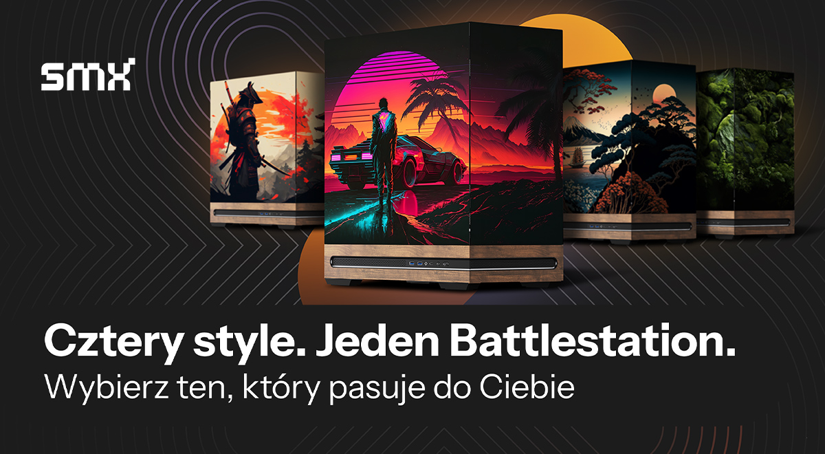 Cztery style. Jeden Battlestation. Wybierze ten, który pasuje do Ciebie.