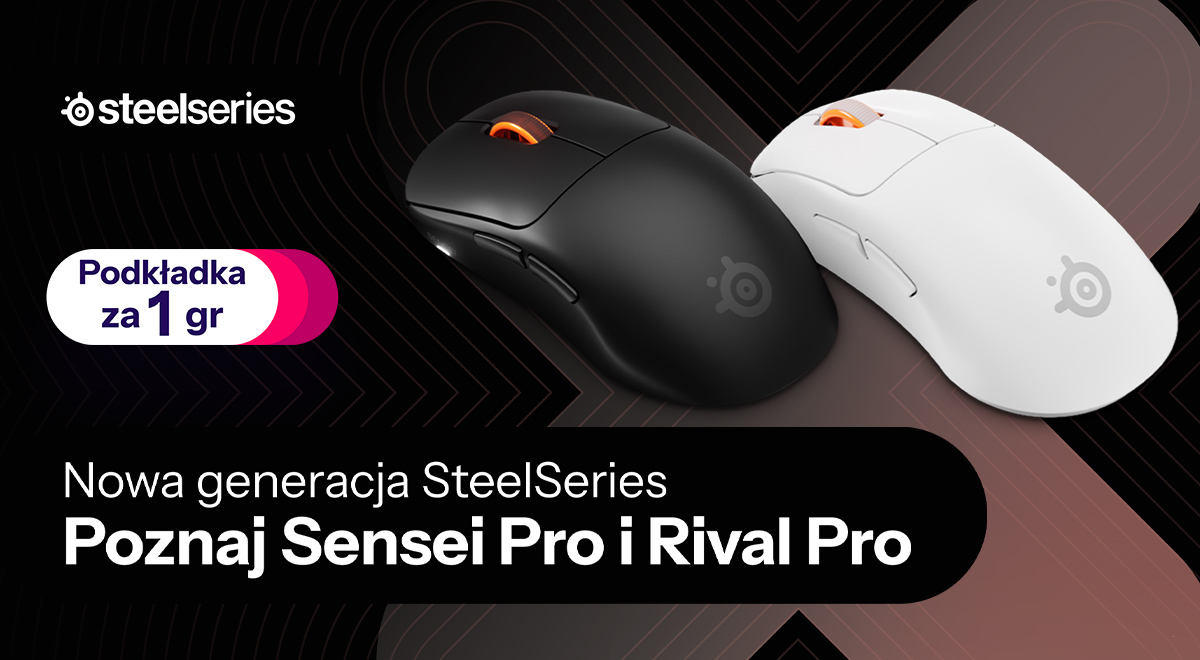 Nowe myszki SteelSeries Sensei Pro i Rival Pro
